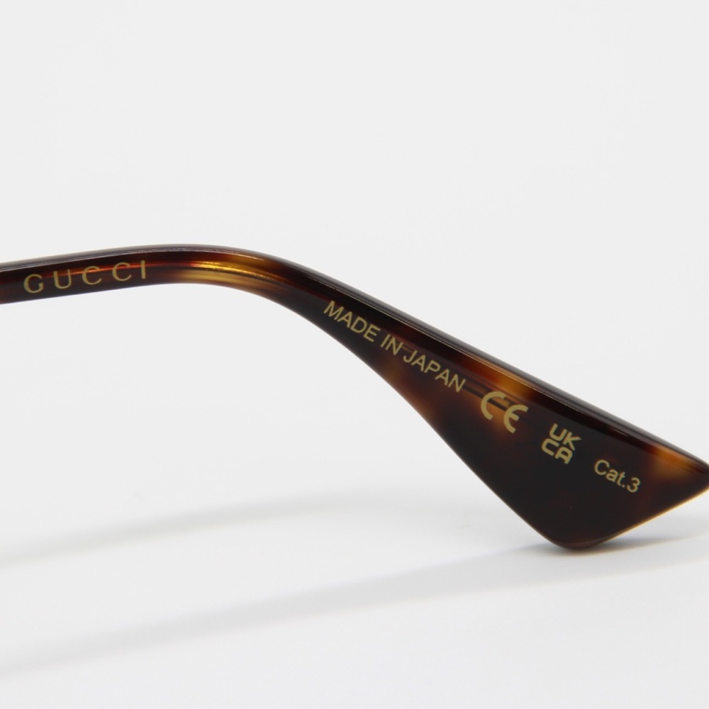 NEW GUCCI GG0062S 003 UNISEX GREEN RED SUNGLASSES - Picture 11 of 14